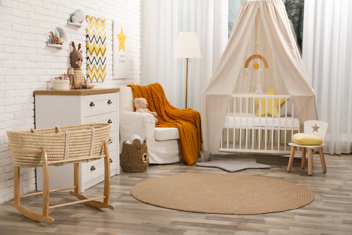 Die aktuellen Trends in der Babyzimmer-Dekoration.