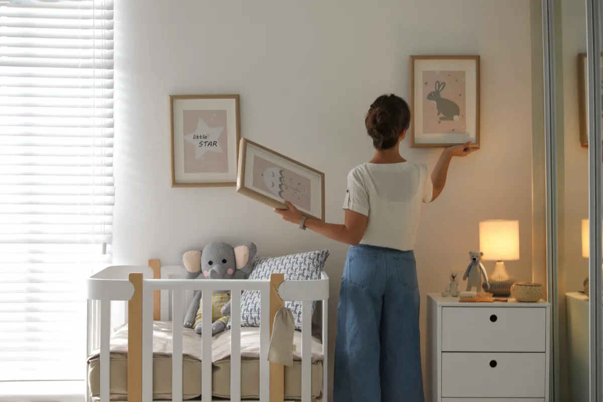 Wie wählt man das richtige Bild oder Poster für das Babyzimmer aus?