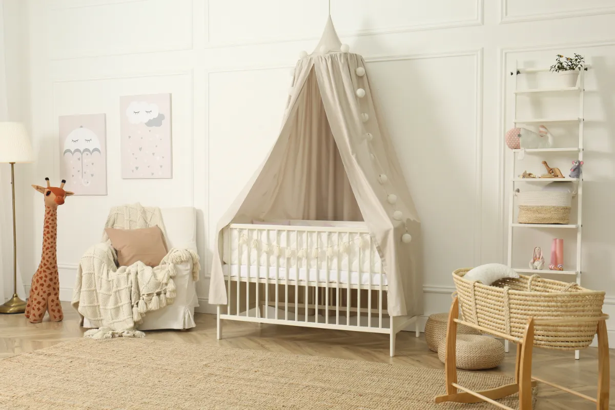 Wie man das richtige Mobiliar für das Babyzimmer auswählt.
